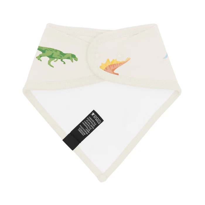 Kyte Baby Bib - Ecru Roar