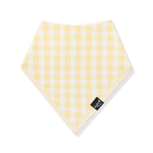 Kyte Baby Bib - Gingham Chamomile