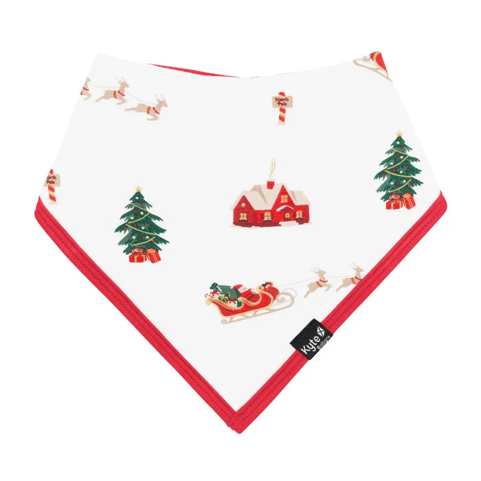 Kyte Baby Bib - Santa Sleigh