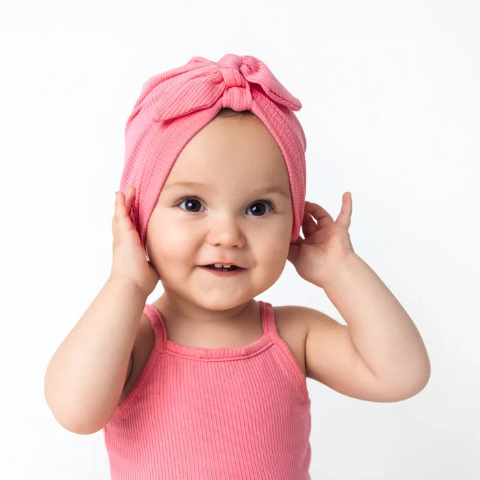 Kyte Baby Bow Headwrap - Guava