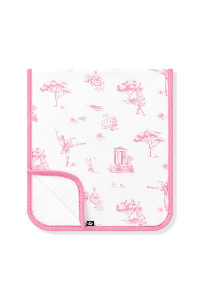 Kyte Baby Burp Cloth - Toile Ballet
