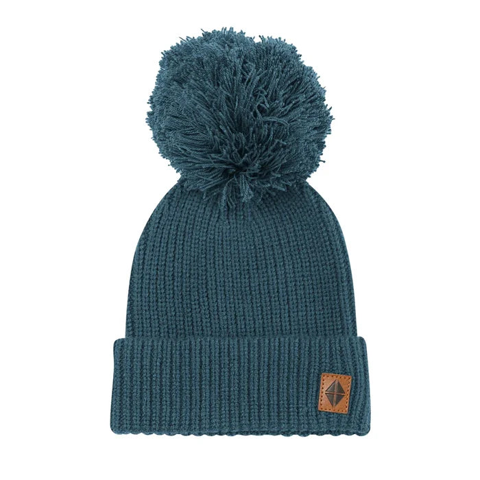 Kyte Baby Chunky Knit Pom Beanie  - Atlantic