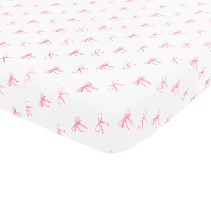 Kyte Baby Crib Sheet - Bow