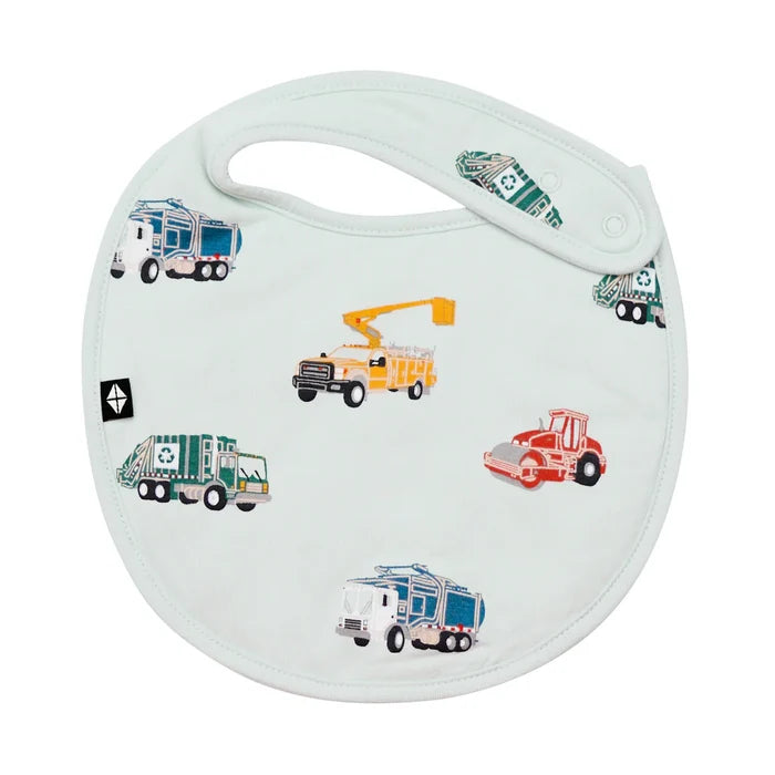 Kyte Baby Cushy Bib - City Vehicles