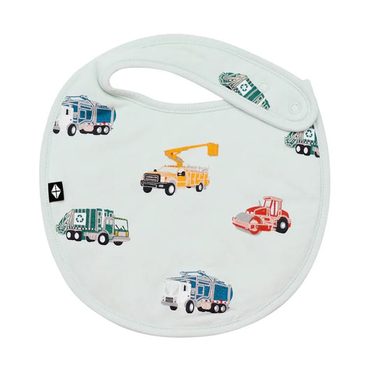 Kyte Baby Cushy Bib - City Vehicles