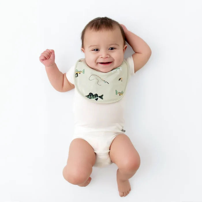 Kyte Baby Cushy Bib - Fishing