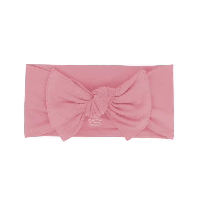 Kyte baby Knotted Bow Headband - Apple Blossom