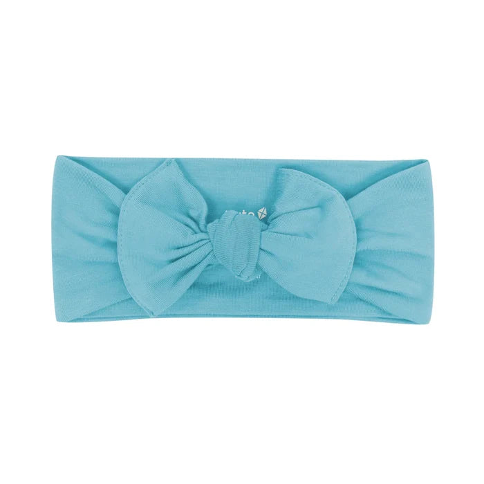 Kyte Baby Knotted Bow Headband - Makai