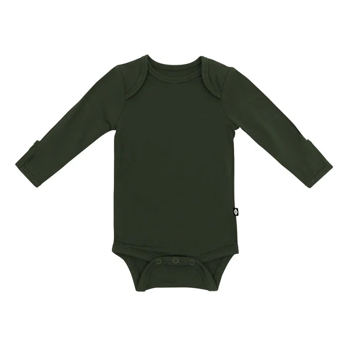 Kyte Baby Long Sleeve Bodysuit - Fir