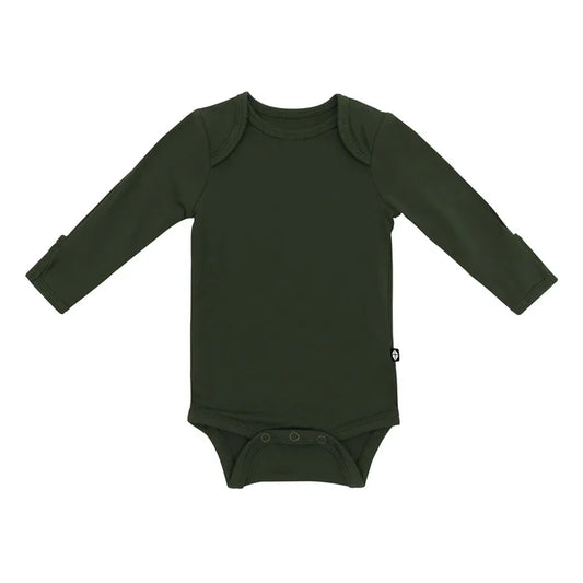 Kyte Baby Long Sleeve Bodysuit - Fir