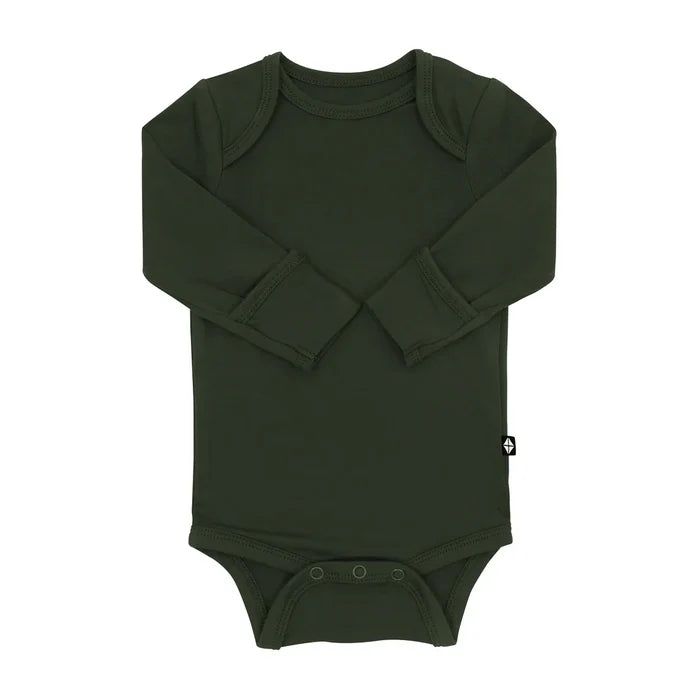 Kyte Baby Long Sleeve Bodysuit - Fir