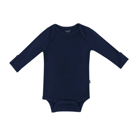 Kyte Baby Long Sleeve Bodysuit - Navy