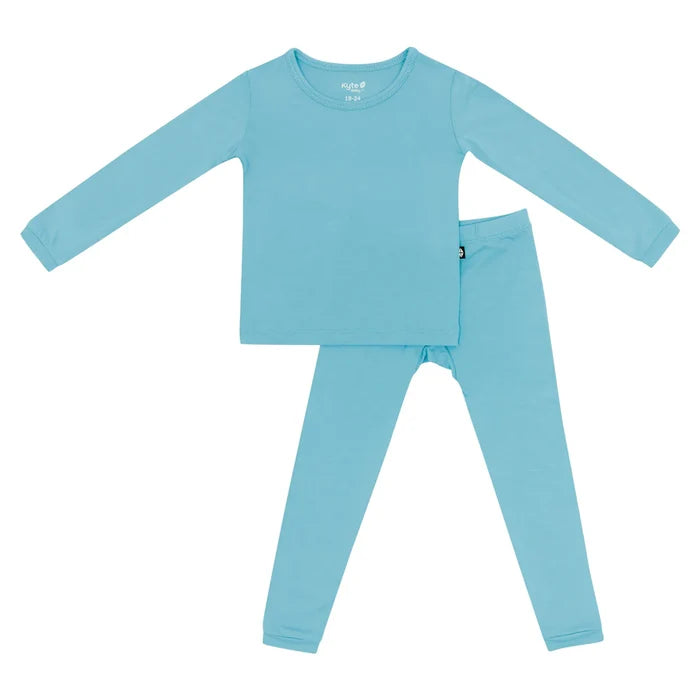 Kyte Baby Long Sleeve Toddler Pajama Set - Makai