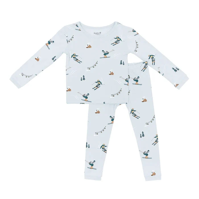 Kyte Baby Long Sleeve Toddler Pajama Set - Ski
