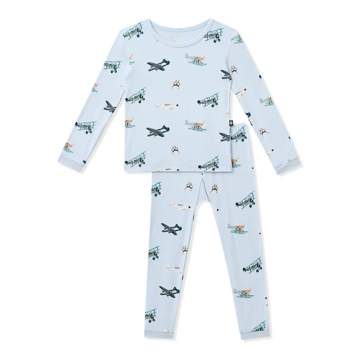 Kyte Baby Long Sleeve Toddler Pajama Set - Take Off