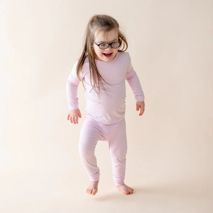 Kyte Baby Long Sleeve Toddler Pajama Set - Thistle