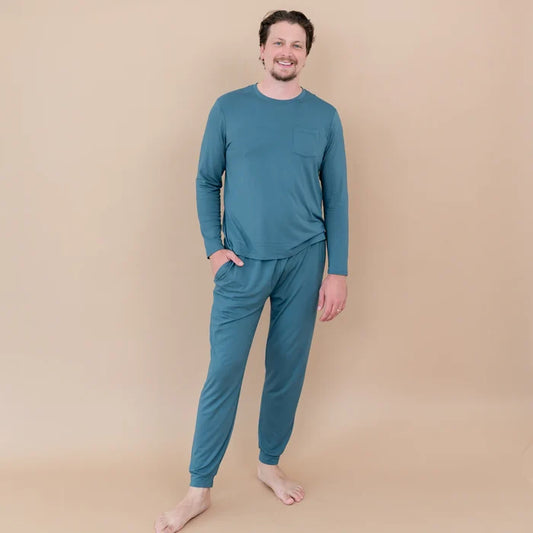 Kyte Baby Men's Jogger Set - Atlantic