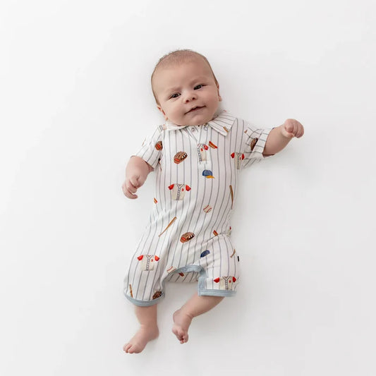 Kyte Baby Polo Shortall - Home Run