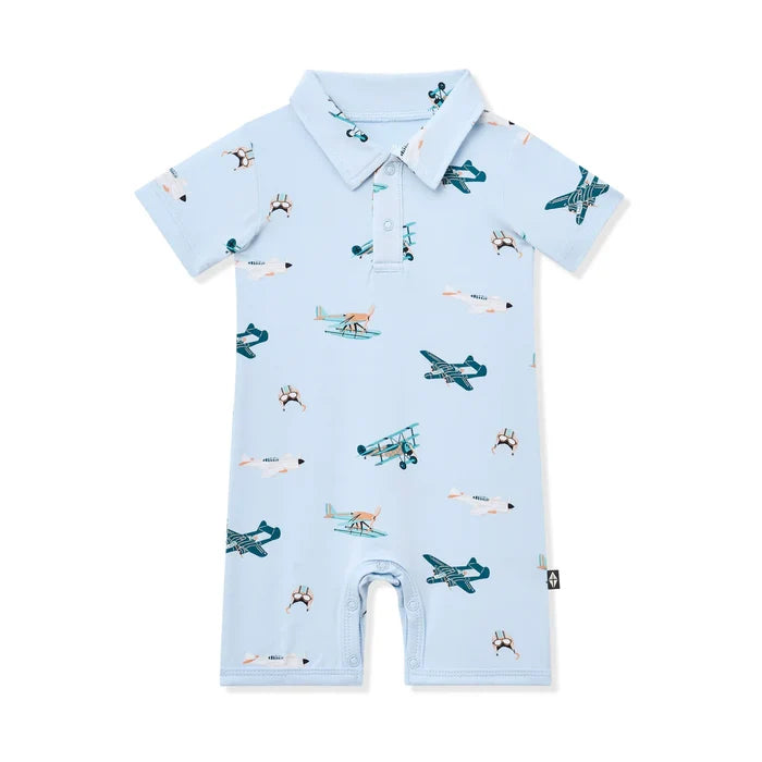 Kyte Baby Polo Shortall - Take Off
