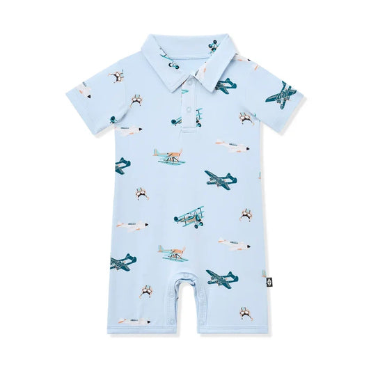 Kyte Baby Polo Shortall - Take Off