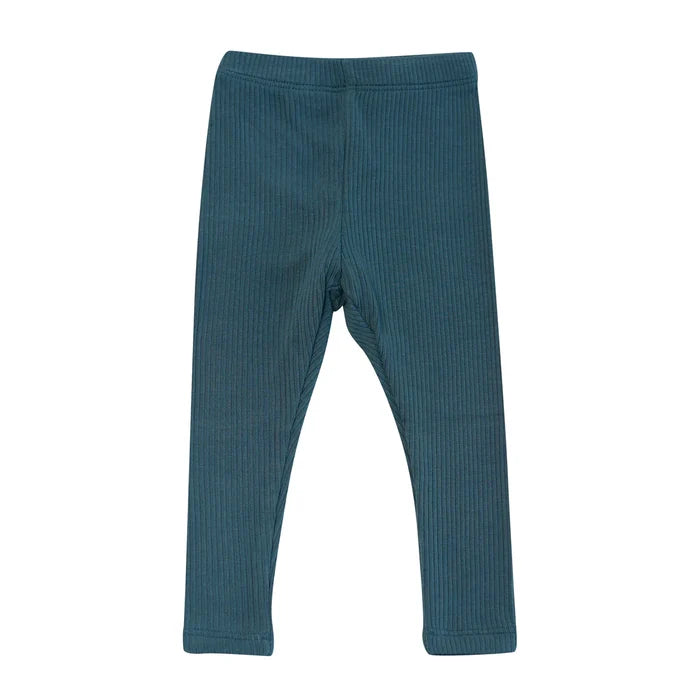 Kyte Baby Ribbed Leggings - Atlantic