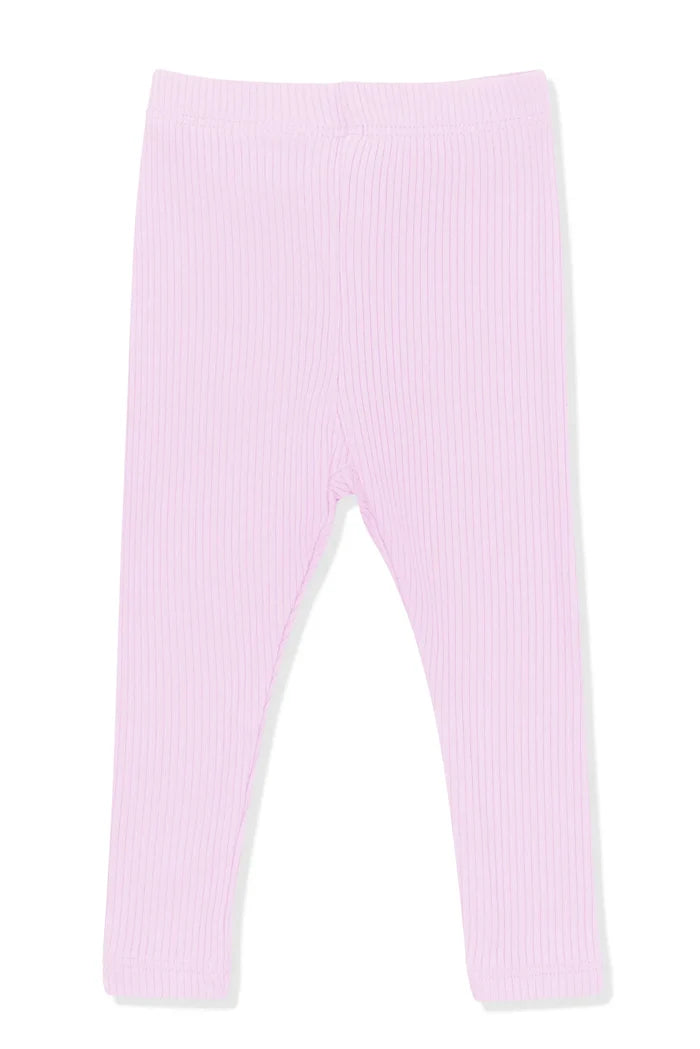 Kyte Baby Ribbed Leggings - Thistle