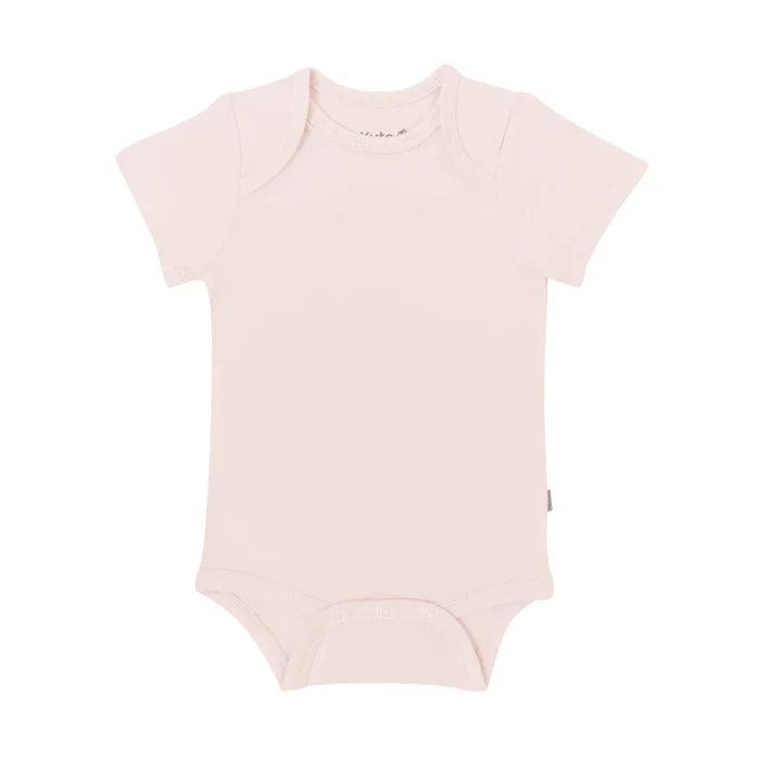 Kyte Baby Short Sleeve Bodysuit - Blush