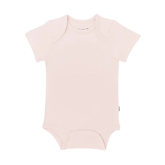 Kyte Baby Short Sleeve Bodysuit - Blush