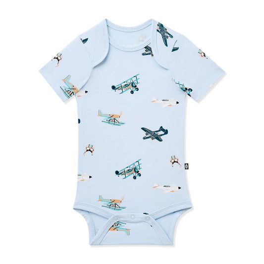 Kyte Baby Short Sleeve Bodysuit - Take Off