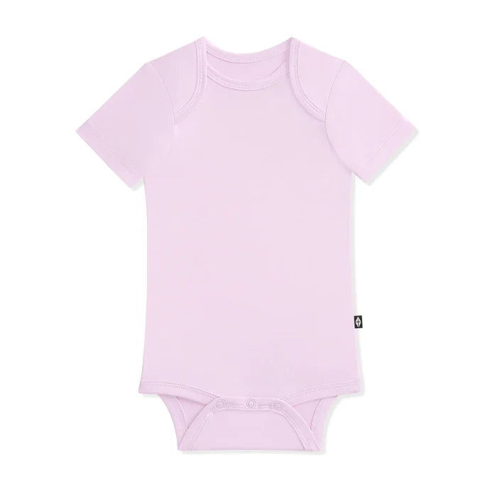 Kyte Baby Short Sleeve Bodysuit - Thistle