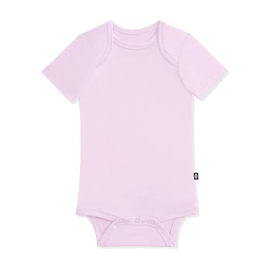Kyte Baby Short Sleeve Bodysuit - Thistle