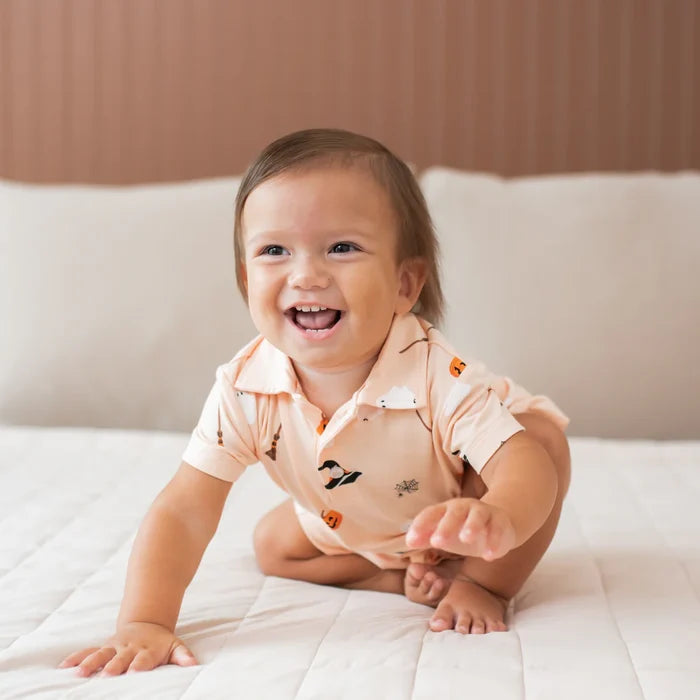 Kyte Baby Short Sleeve Polo - Bewitched