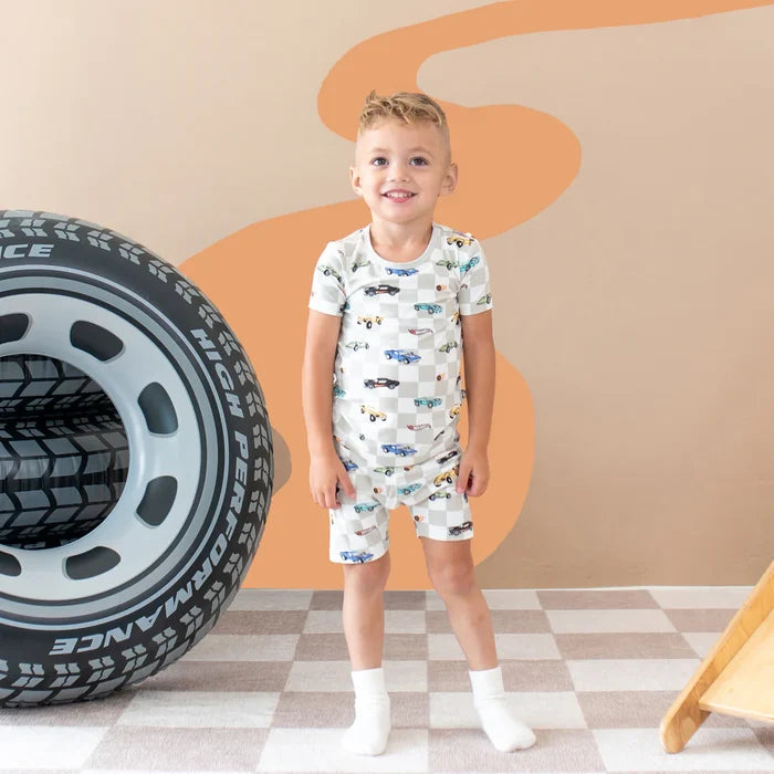 Kyte Baby Short Sleeve Toddler Pajama Set - Fast and Fierce