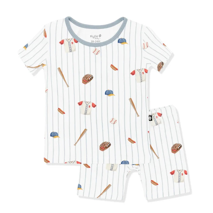 Kyte Baby Short Sleeve Toddler Pajama Set - Home Run