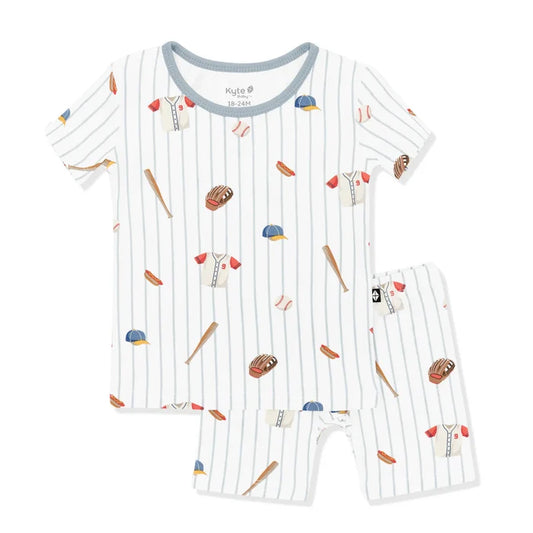 Kyte Baby Short Sleeve Toddler Pajama Set - Home Run