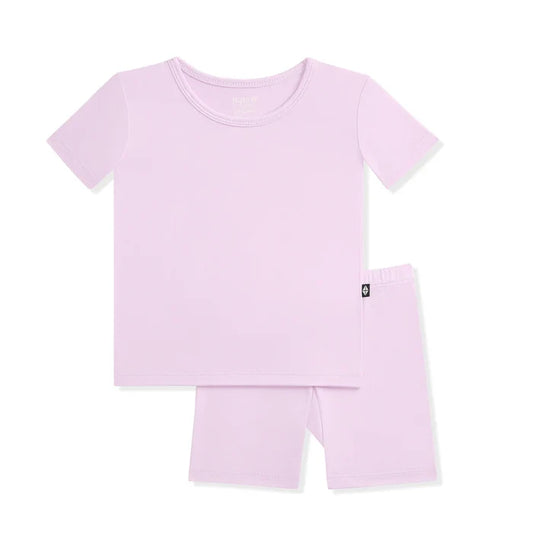 Kyte Baby Short Sleeve Toddler Pajama Set - Thistle
