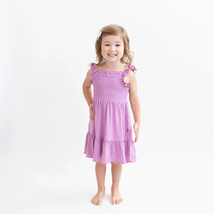 Kyte Baby Smocked Dress - Poi