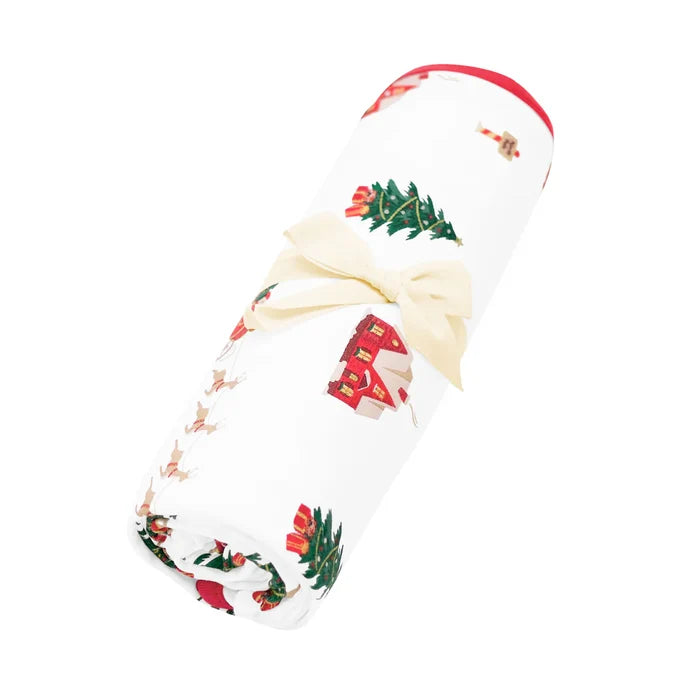 Kyte Baby Swaddle Blanket - Santa Sleigh