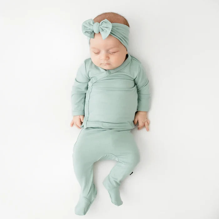 Kyte Baby Take Me Home Set with Bow - Sage