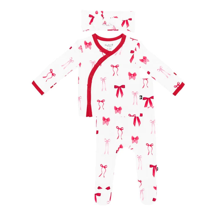Kyte Baby Take Me Home Set with Bow - Small Love Bow