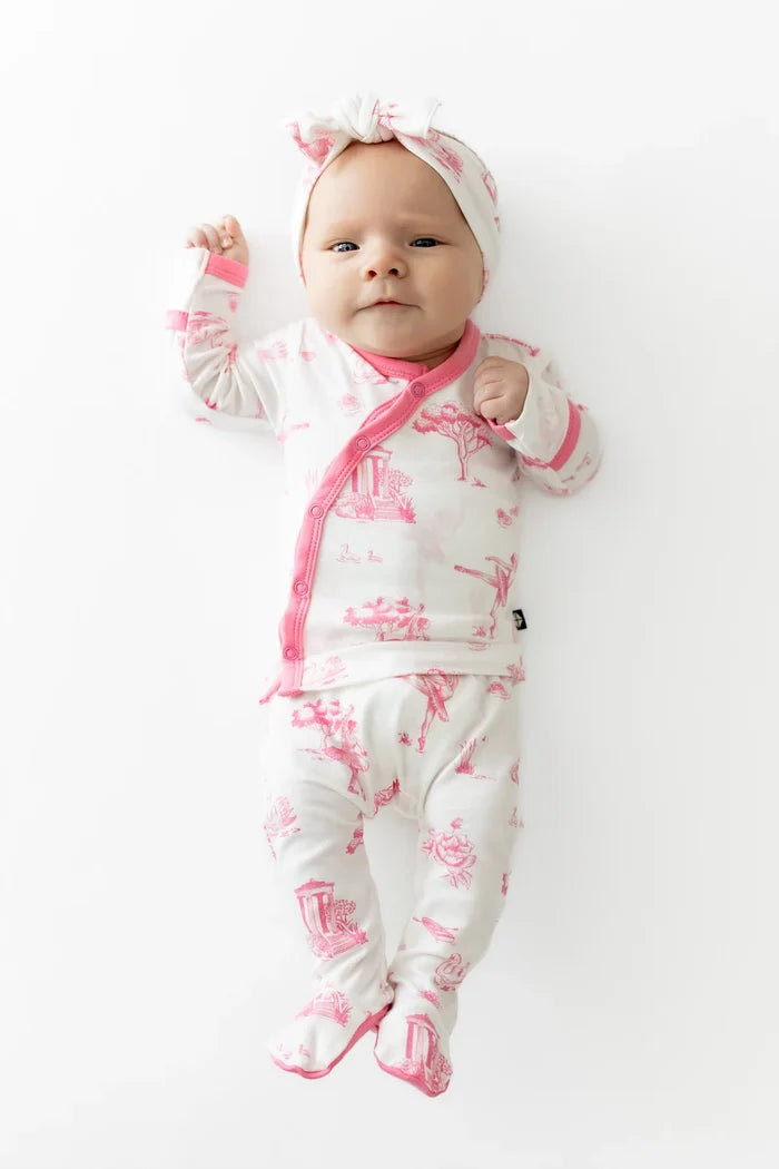 Kyte Baby Take Me Home Set with Bow - Toile Ballet