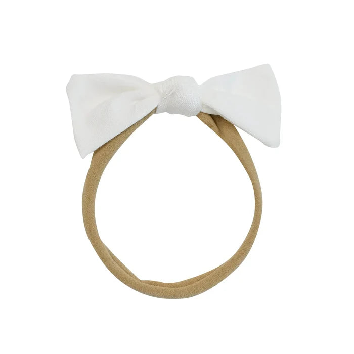 Kyte Baby Tiny Nylon Bow - Cloud
