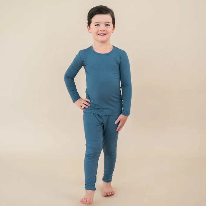 Kyte Baby Toddler Long Sleeve Pajama Set - Atlantic