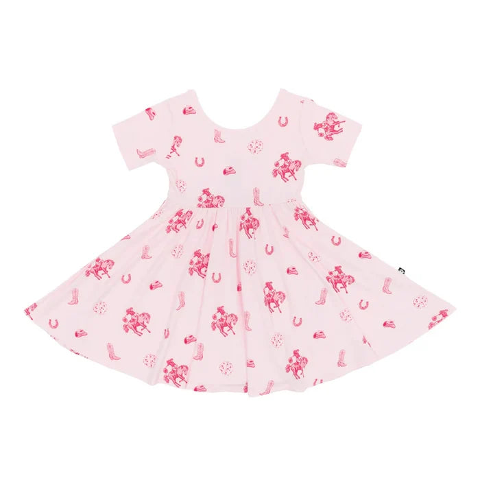 Kyte Baby Twirl Dress - Disco Cowgirl