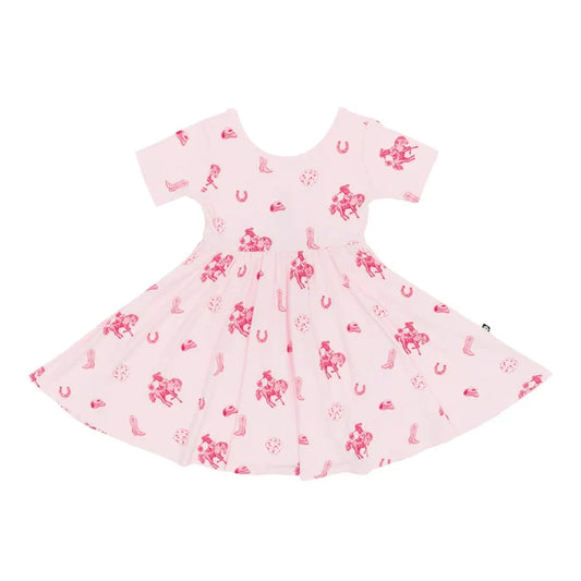 Kyte Baby Twirl Dress - Disco Cowgirl