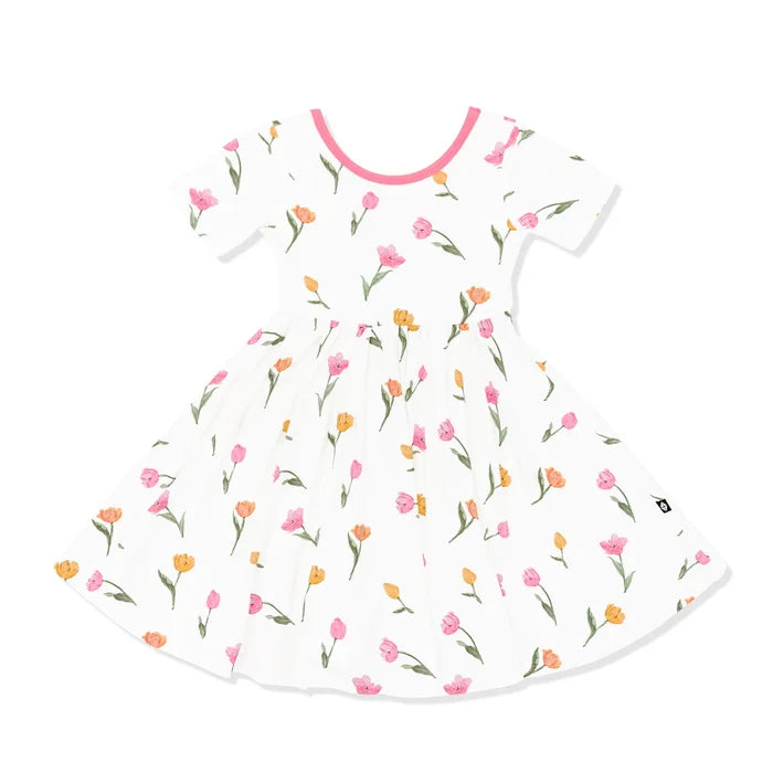 Kyte Baby Twirl Dress - Tulip