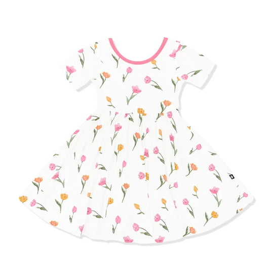 Kyte Baby Twirl Dress - Tulip