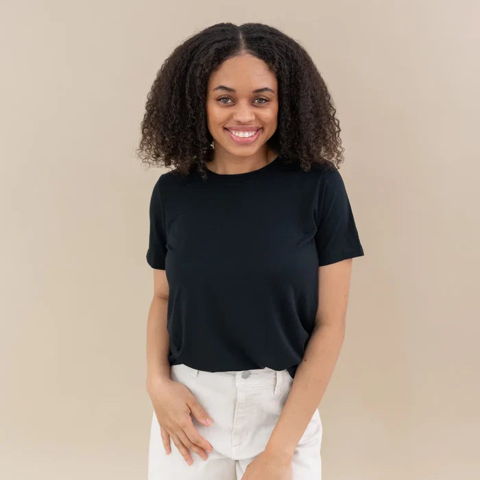 Kyte Baby Women's Crew Neck Tee - Midnight