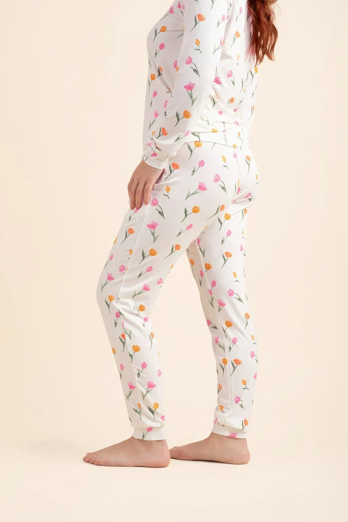 Kyte Baby Women's Jogger Pajama Set - Tulip