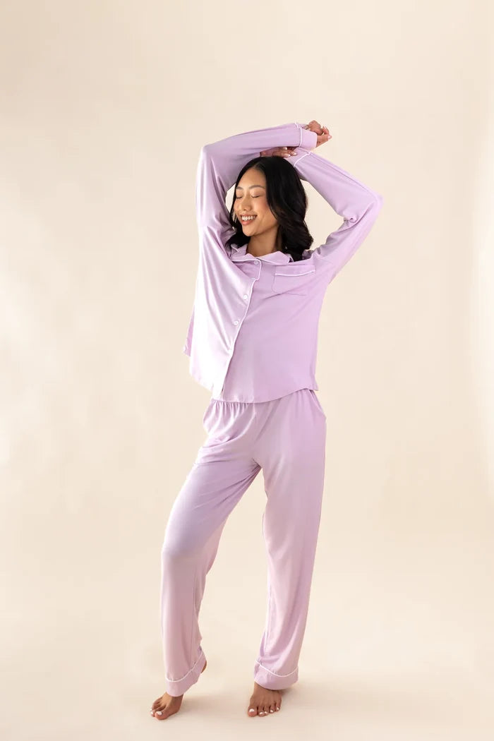 Kyte Baby Women's Long Sleeve Pajama Set - Thistle